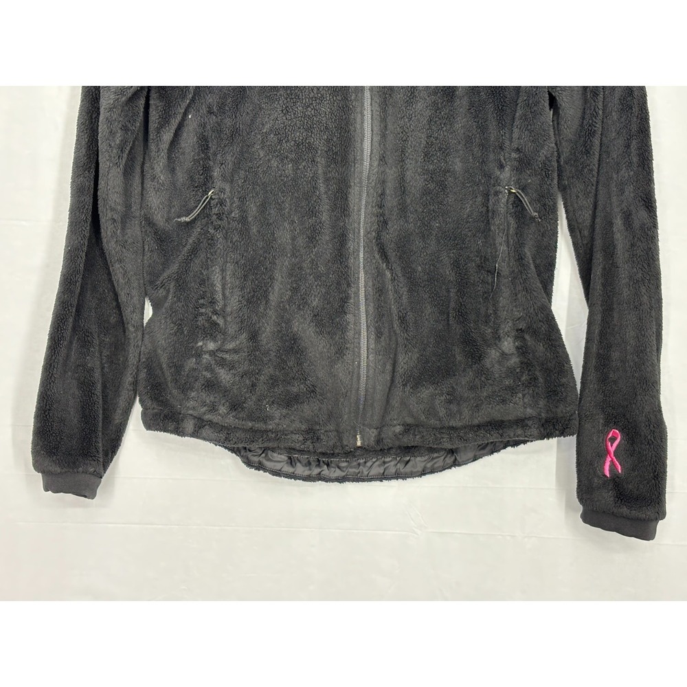 The North Face Osito Fleece Jacket Womens Black Breast Cancer Awareness‎ Medium - Picture 5 of 10